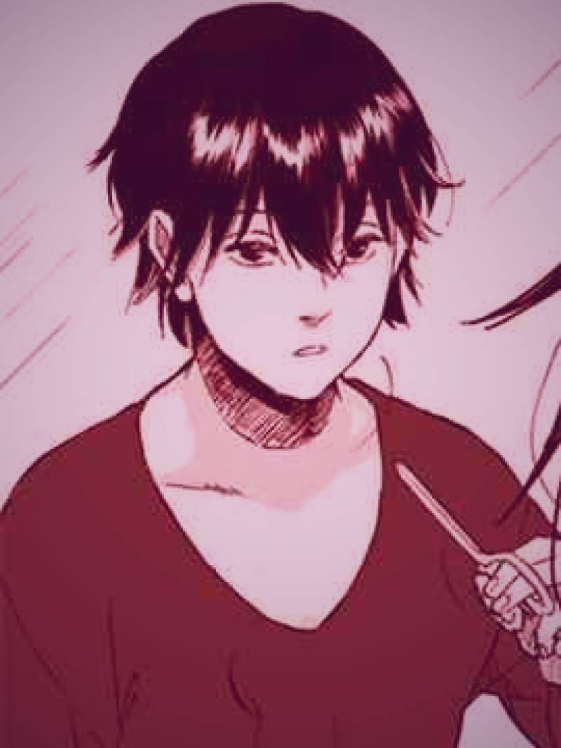 悬疑漫画中角色在循环中经历性格转变的示意图